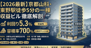 京都市山科区外環状線面す収益ビル売り情報のイメージ画像